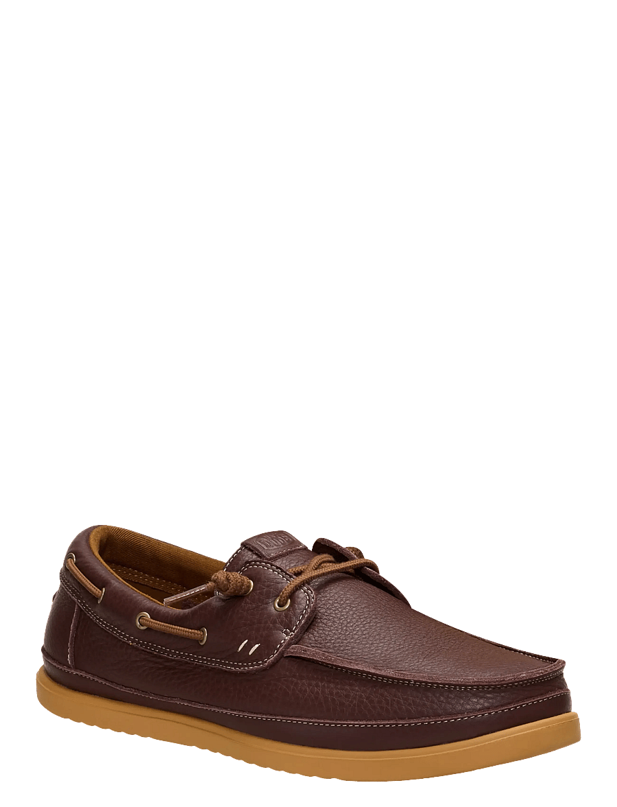 Hey Dude - HARBOR LO CRAFT LEATHER - mokassins - shaved brown/robe brown - 0