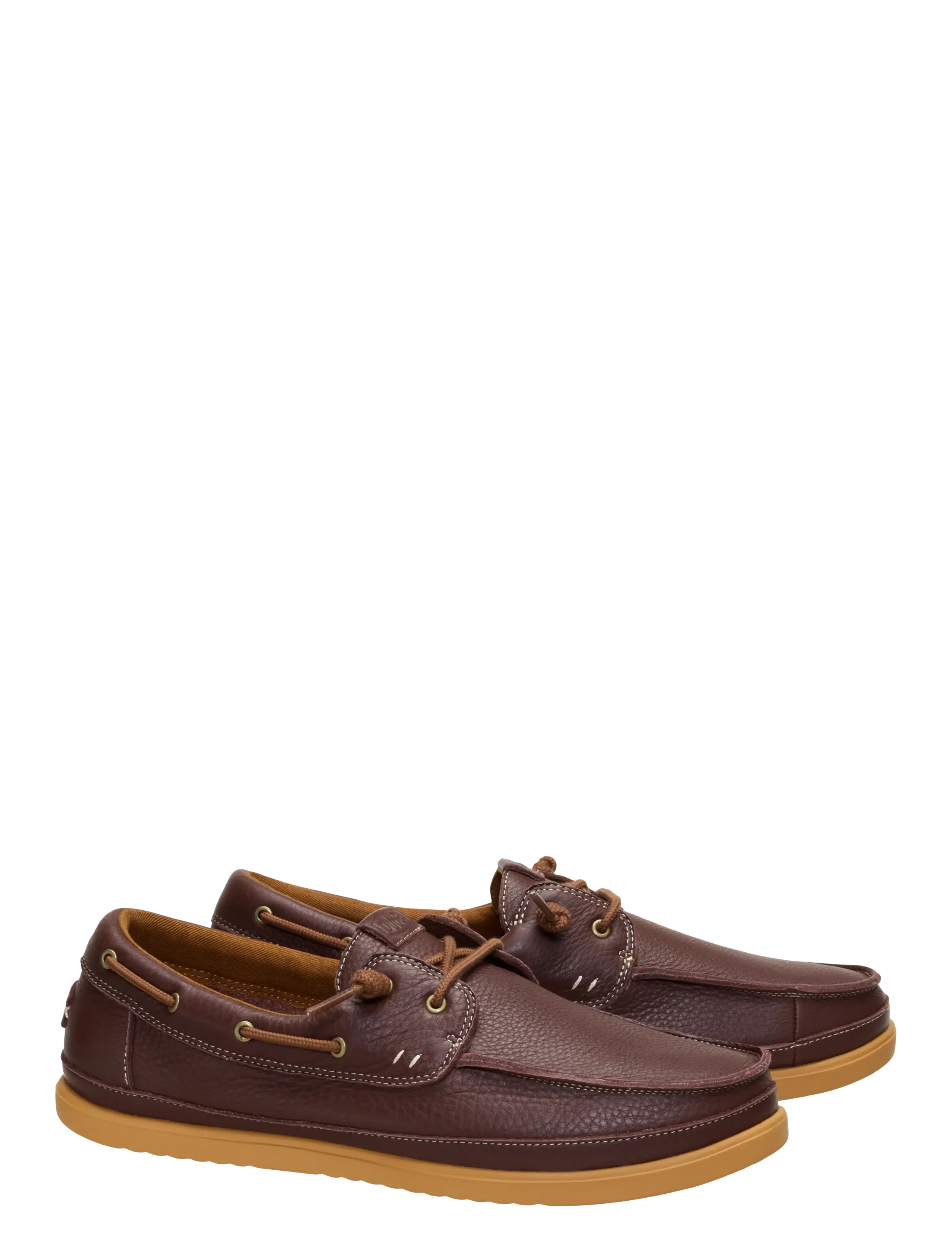 Hey Dude - HARBOR LO CRAFT LEATHER - mokassins - shaved brown/robe brown - 1