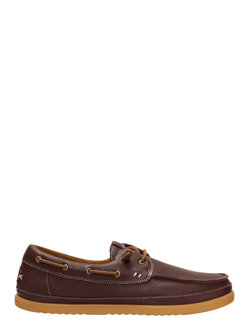 Hey Dude - HARBOR LO CRAFT LEATHER - sejlersko - shaved brown/robe brown - 2