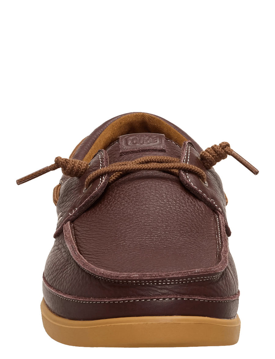 Hey Dude - HARBOR LO CRAFT LEATHER - mokassins - shaved brown/robe brown - 4