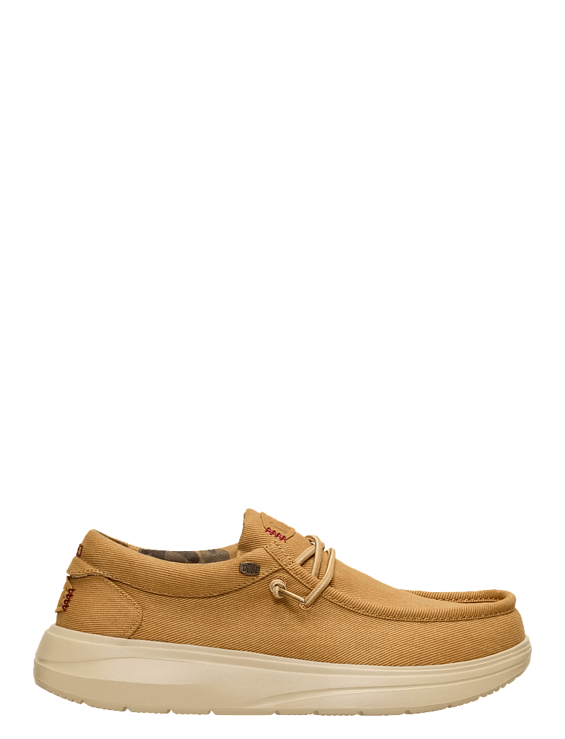 Hey Dude - WALLY COMF WORN - low tops - brown/dawm grey - 2