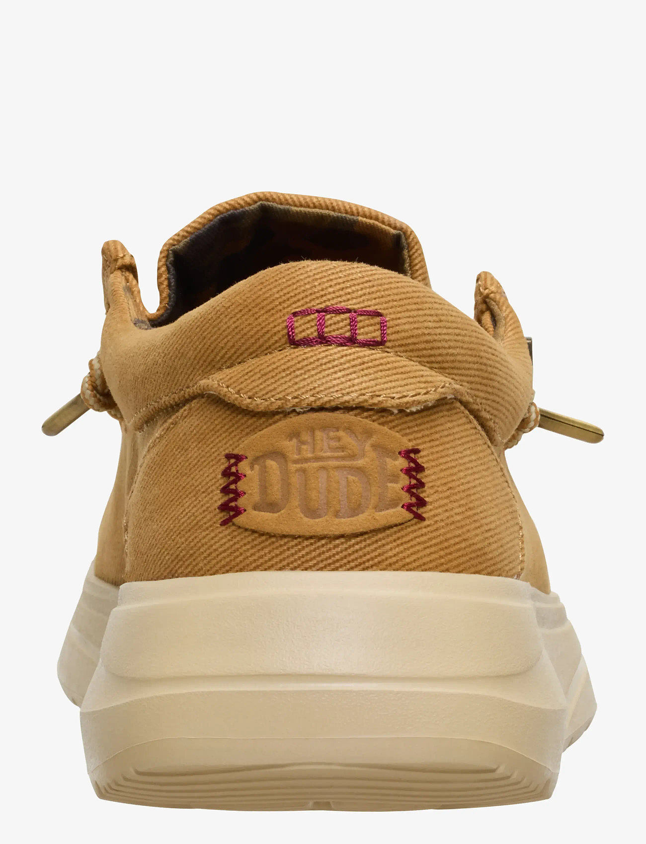 Hey Dude - WALLY COMF WORN - low tops - brown/dawm grey - 5
