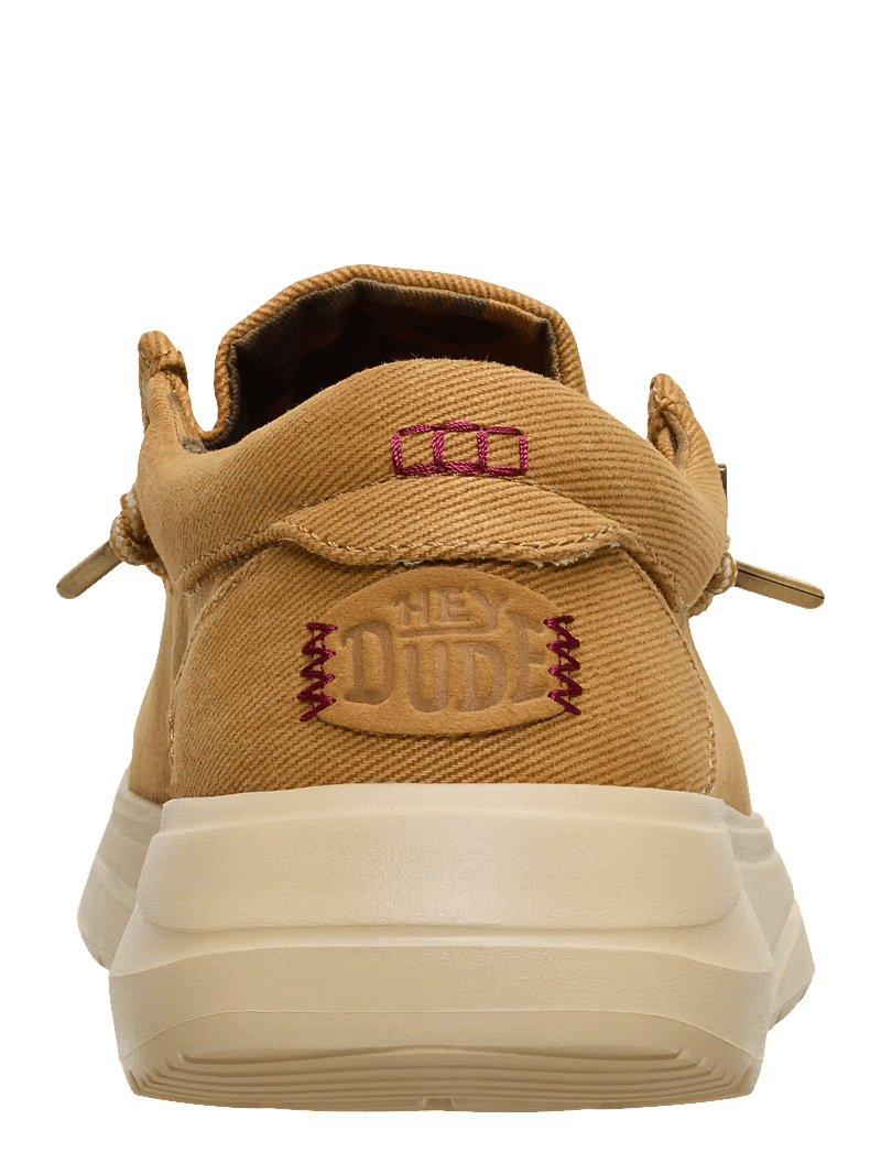 Hey Dude - WALLY COMF WORN - low tops - brown/dawm grey - 5