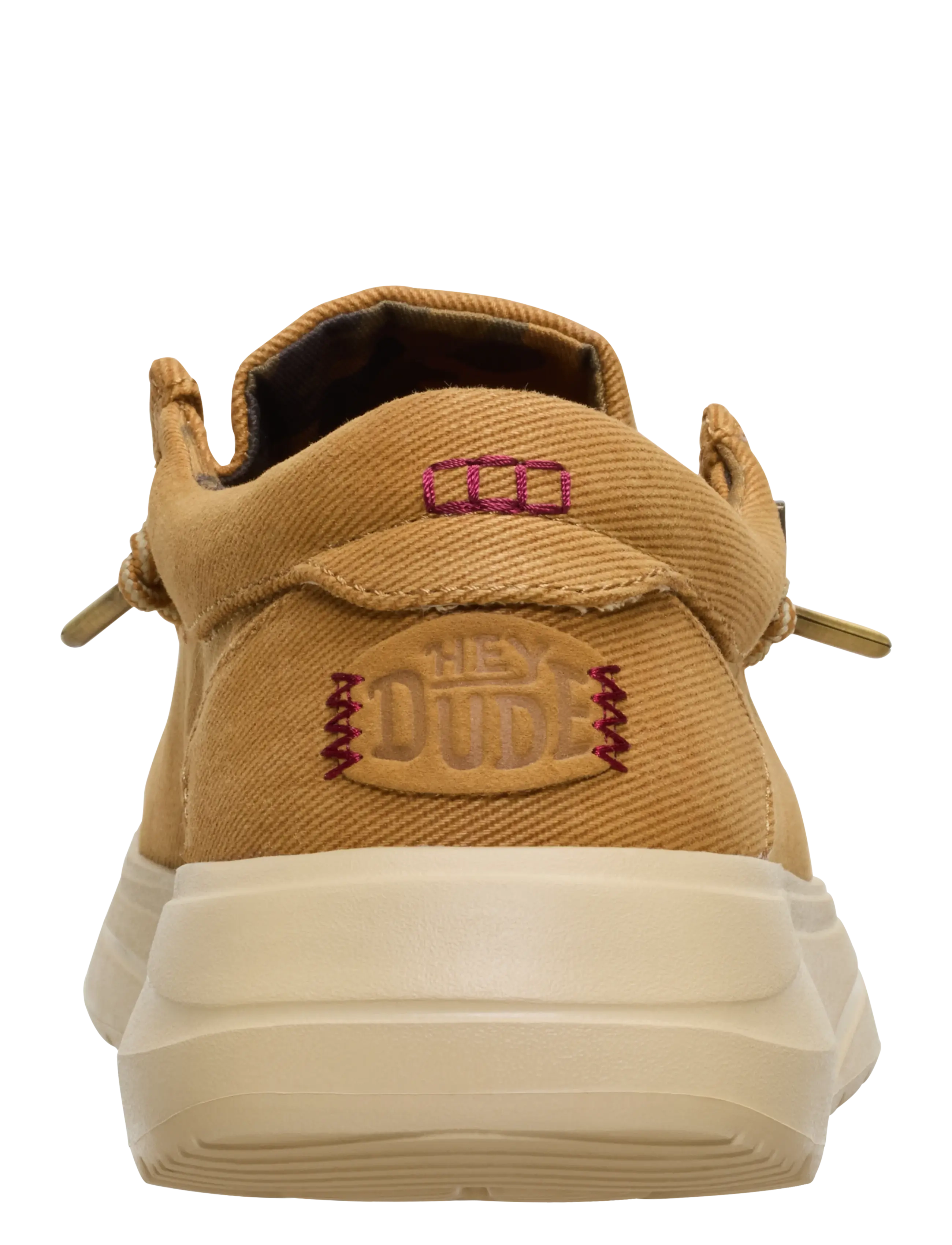 Hey Dude - WALLY COMF WORN - sneakersy niskie - brown/dawm grey - 5