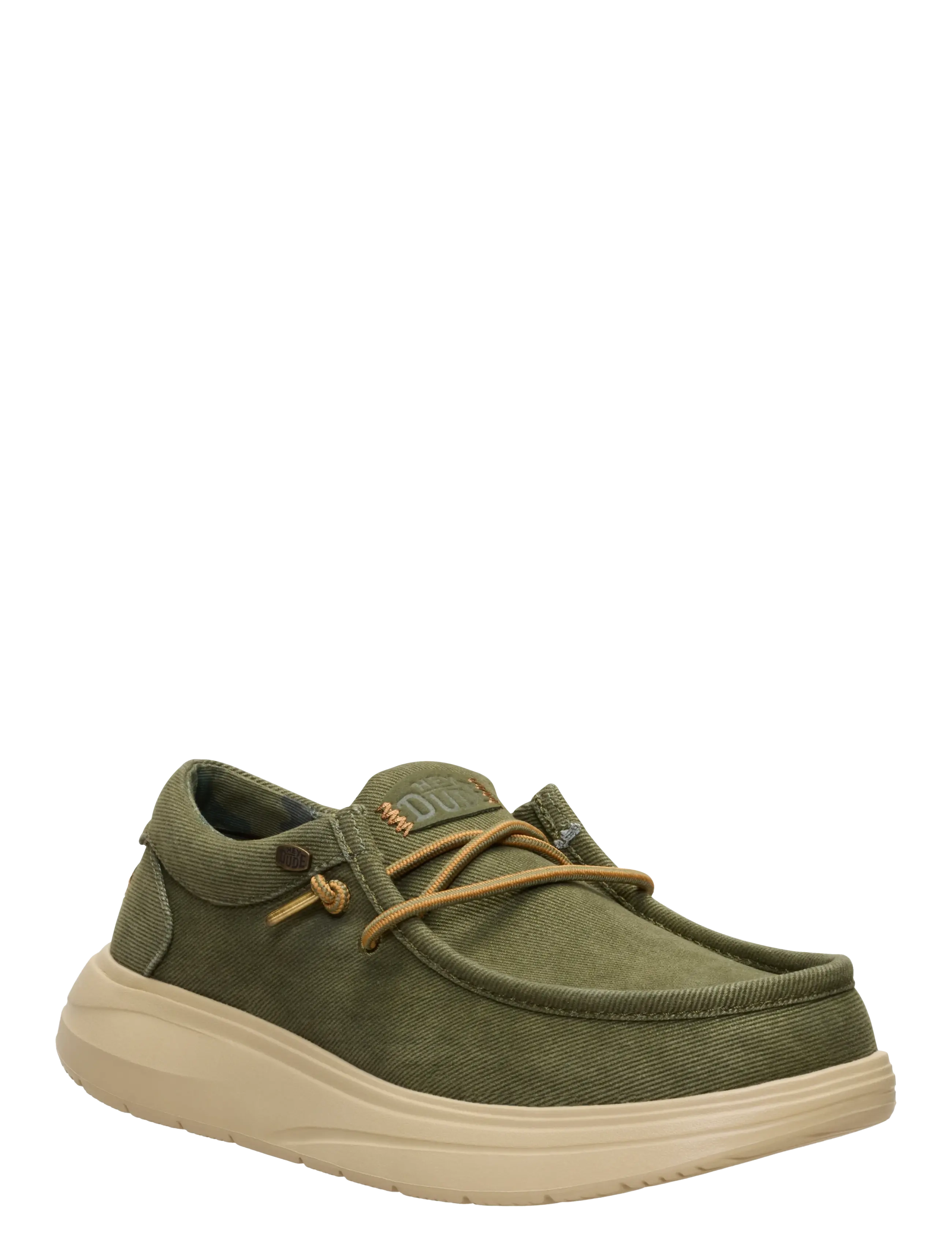 Hey Dude WALLY COMF WORN - Hey Dude - OLIVE/DAWM TAN / khaki/green