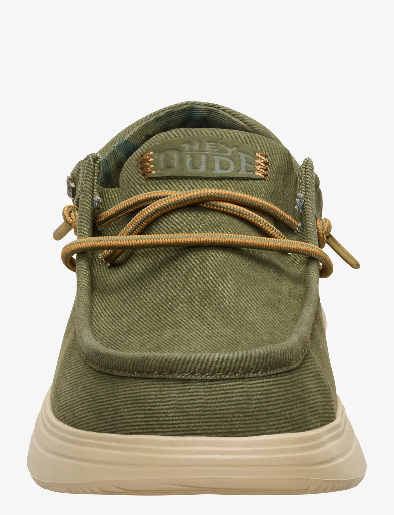 Hey Dude - WALLY COMF WORN - low tops - olive/dawm tan - 4