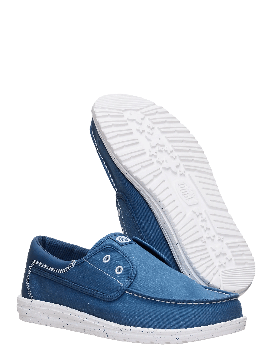 Hey Dude - WALLY CRU STRETCH CANVAS - vacation essentials - ensign blue/multi - 3