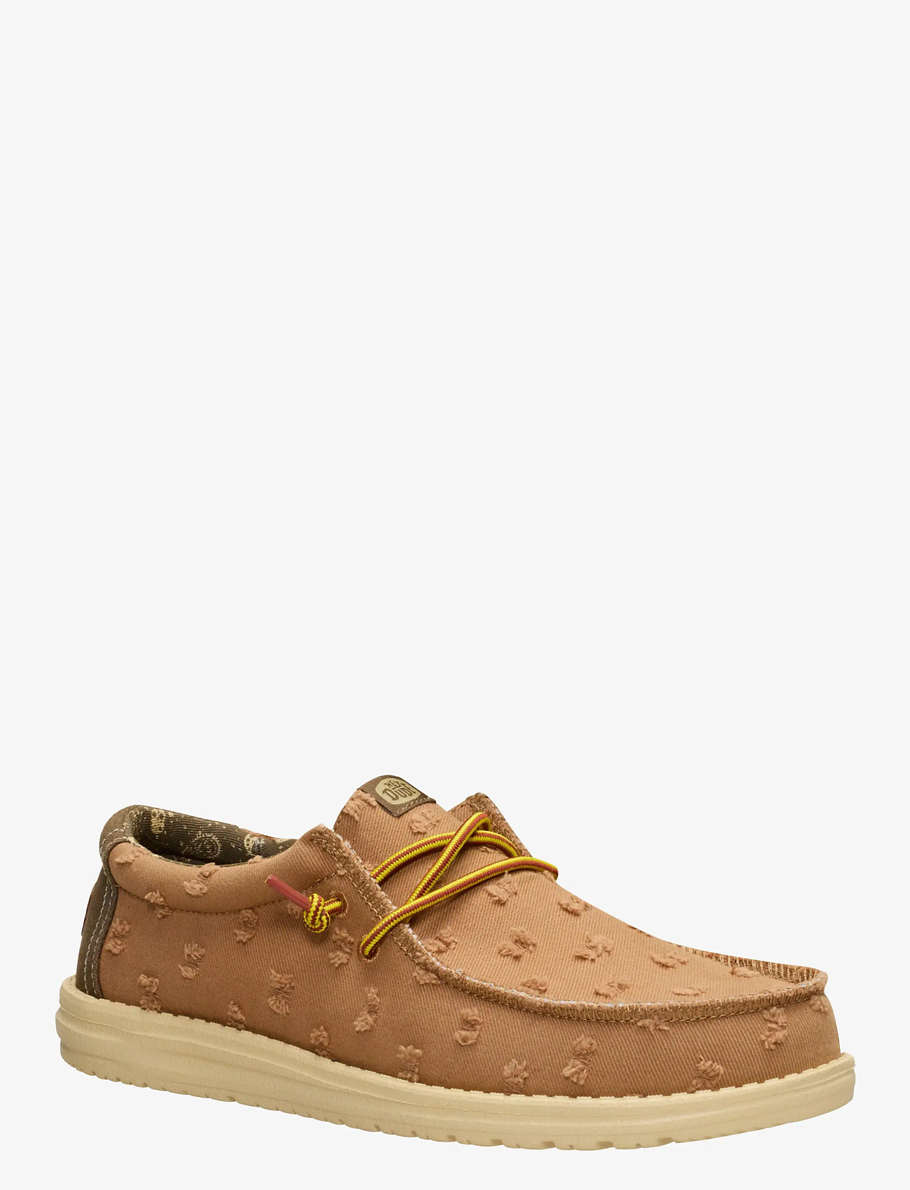 Hey Dude - WALLY WELL WORN - boat shoes - argan brown/multi - 0