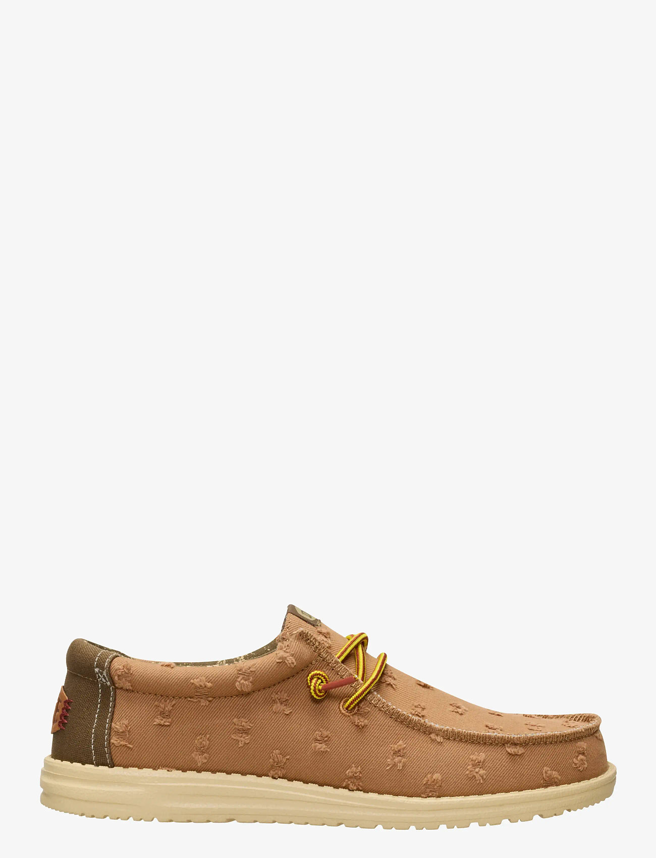 Hey Dude - WALLY WELL WORN - boat shoes - argan brown/multi - 2