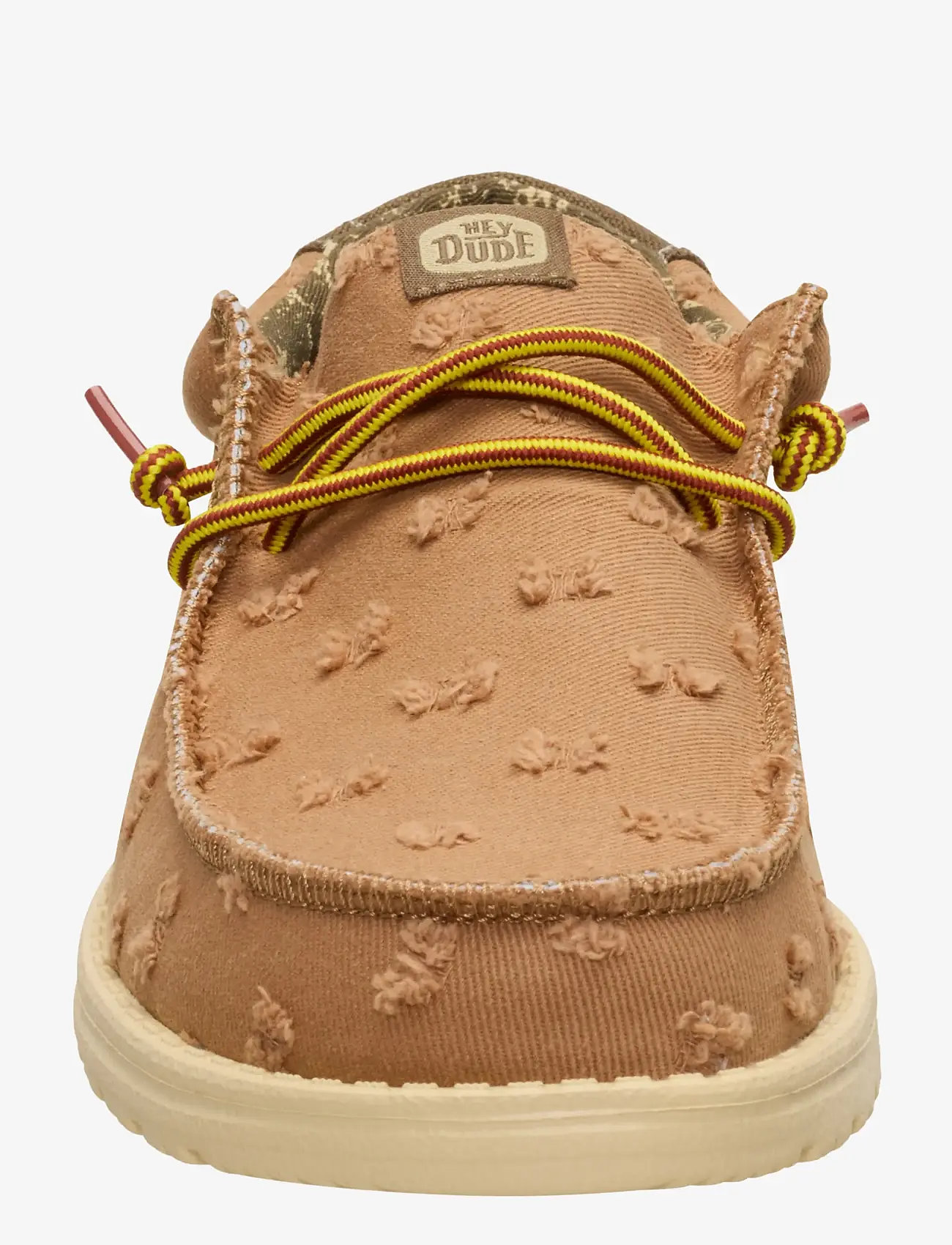 Hey Dude - WALLY WELL WORN - boat shoes - argan brown/multi - 4