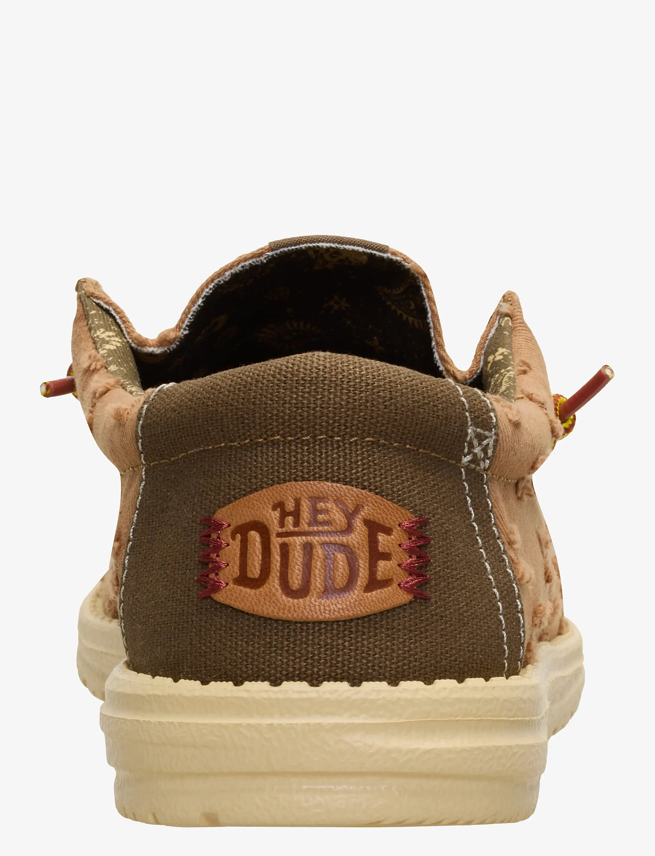 Hey Dude - WALLY WELL WORN - boat shoes - argan brown/multi - 5