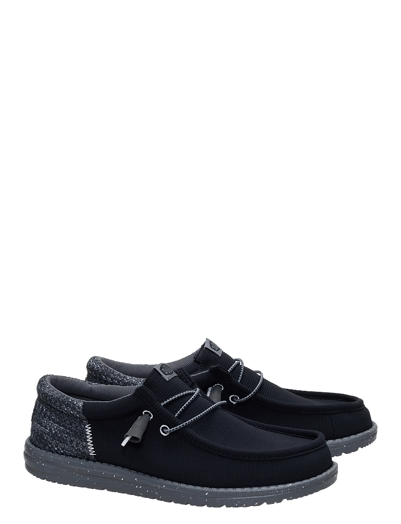 Hey Dude - WALLY FUNK MULTI MESH - bootsschuhe - black/smoke grey - 1