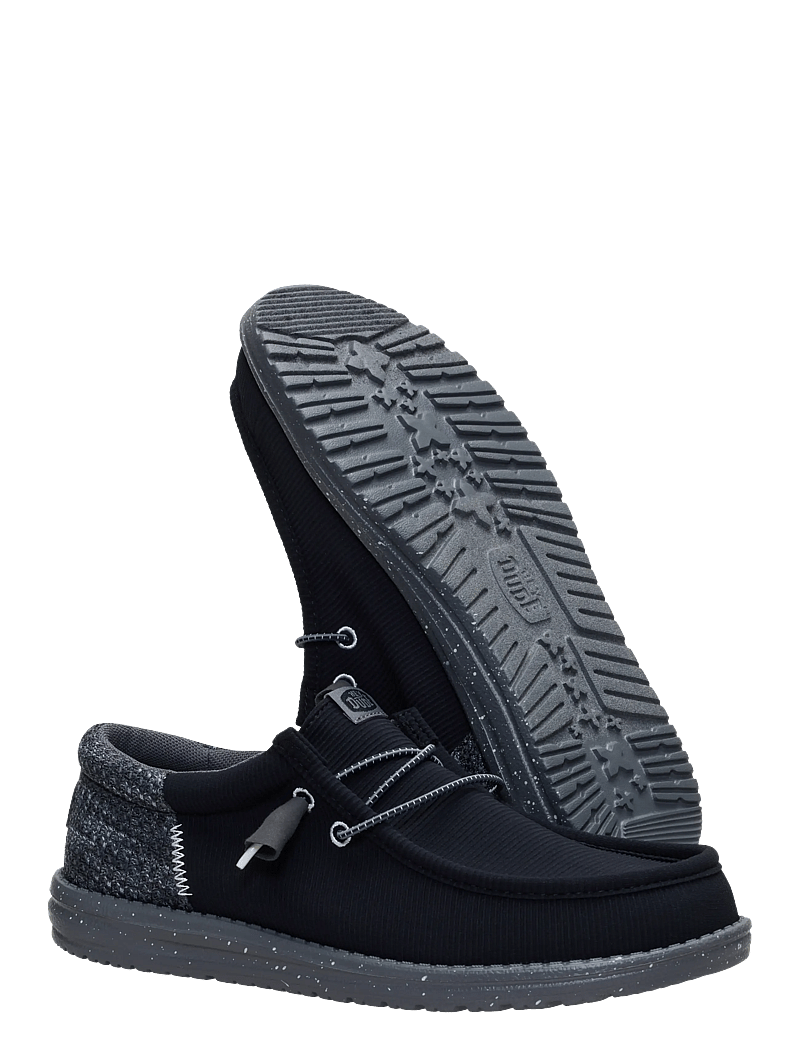 Hey Dude - WALLY FUNK MULTI MESH - bootsschuhe - black/smoke grey - 3
