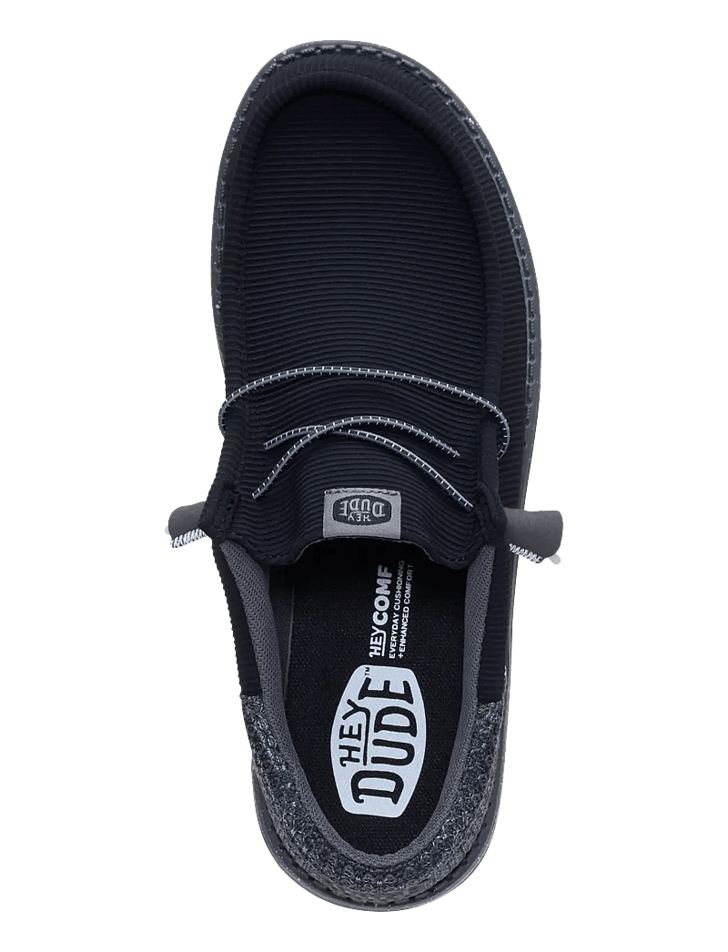 Hey Dude - WALLY FUNK MULTI MESH - bootsschuhe - black/smoke grey - 5