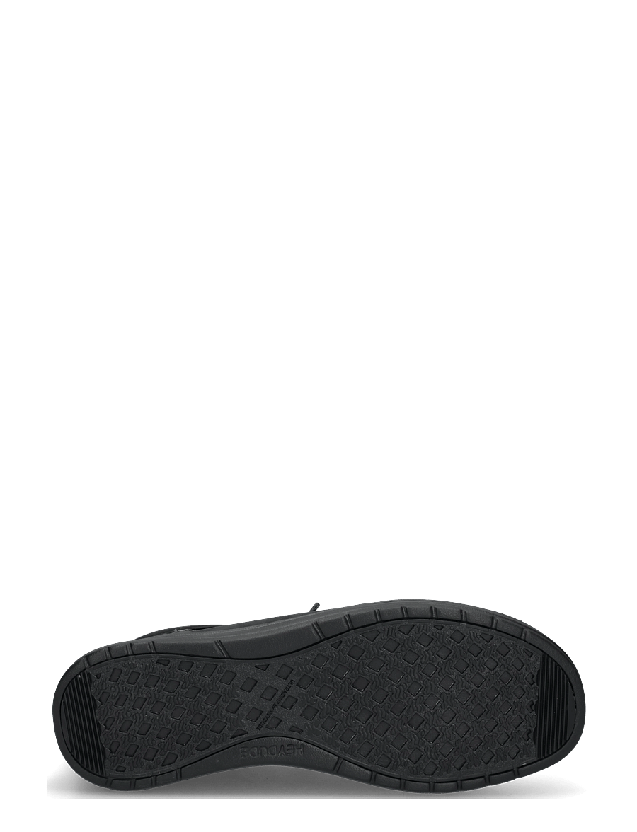 Hey Dude - WALLY MID GRIPR LEATHER - chukka boots - black/black - 4