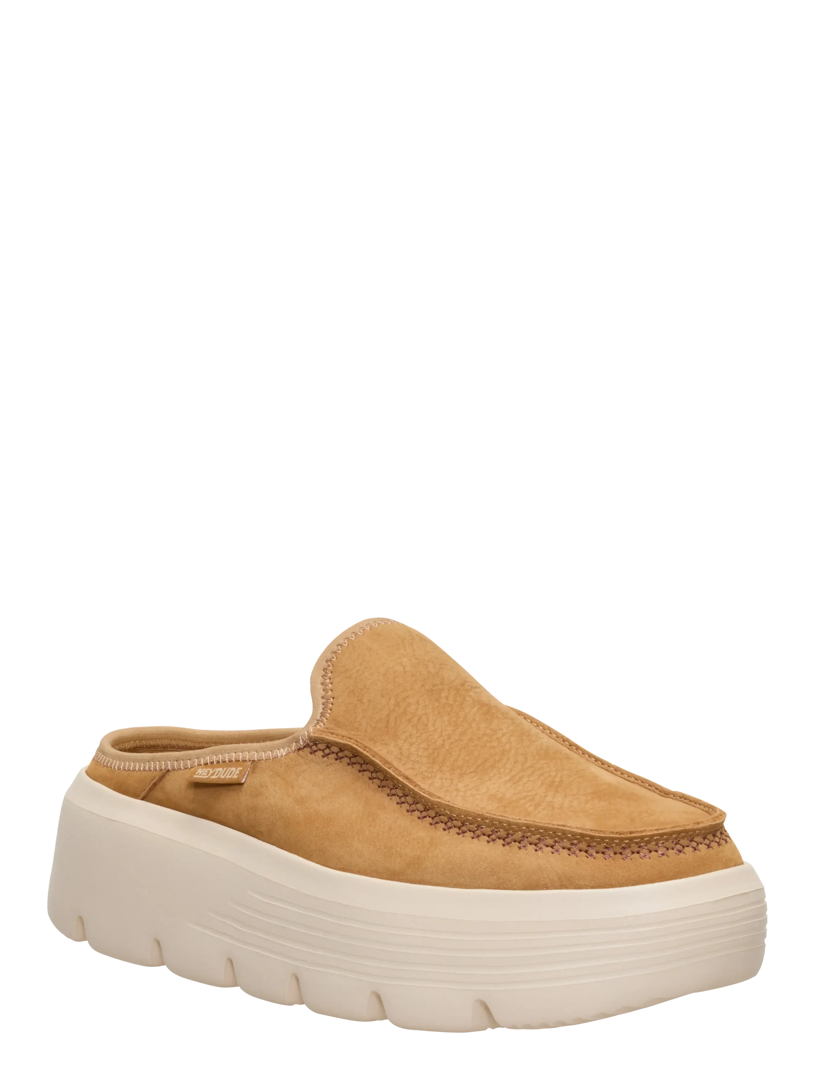 Hey Dude AUSTIN EDGE LEATHER - Pantoletten - TAN / beige