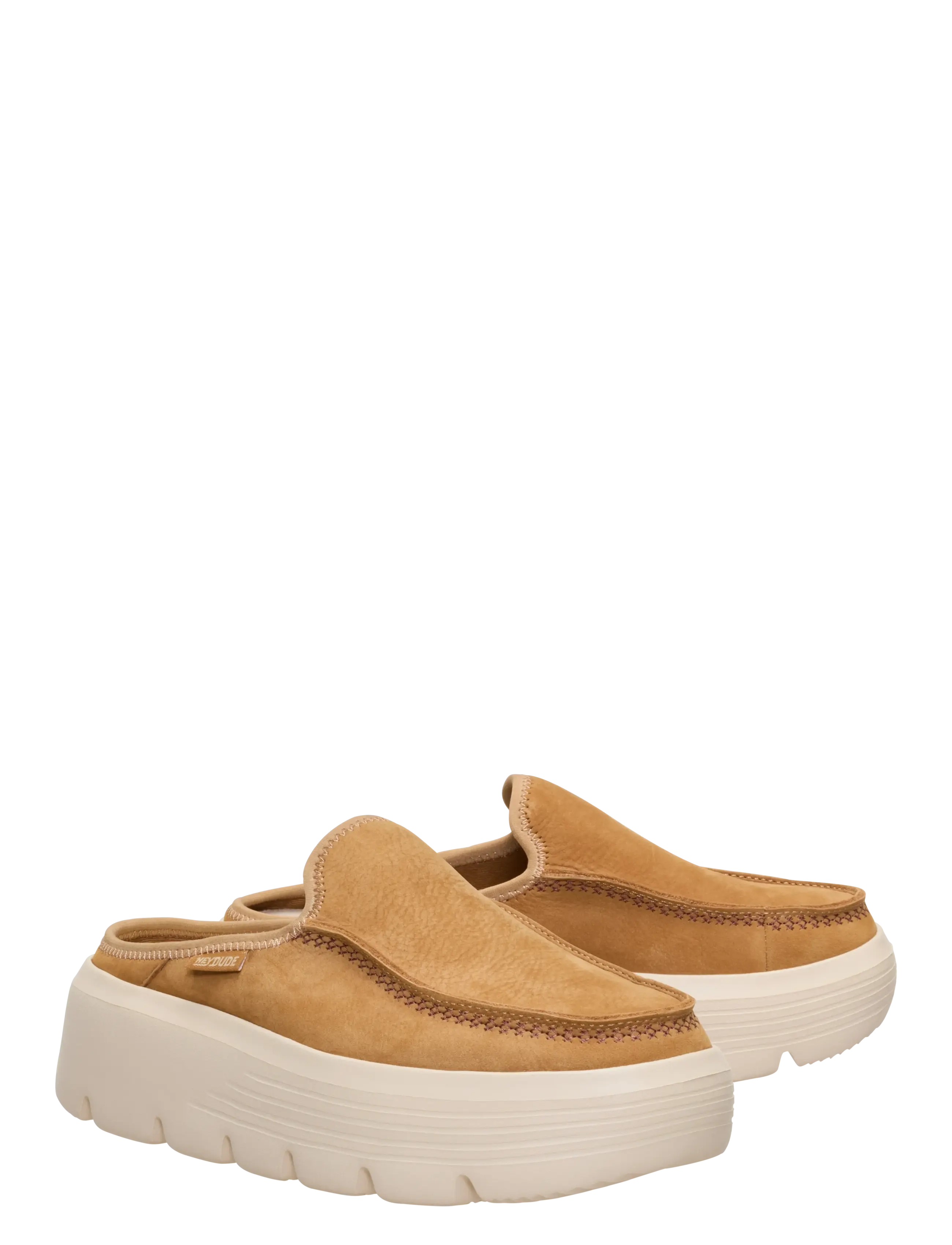 Hey Dude - AUSTIN EDGE LEATHER - heeled mules - tan - 1