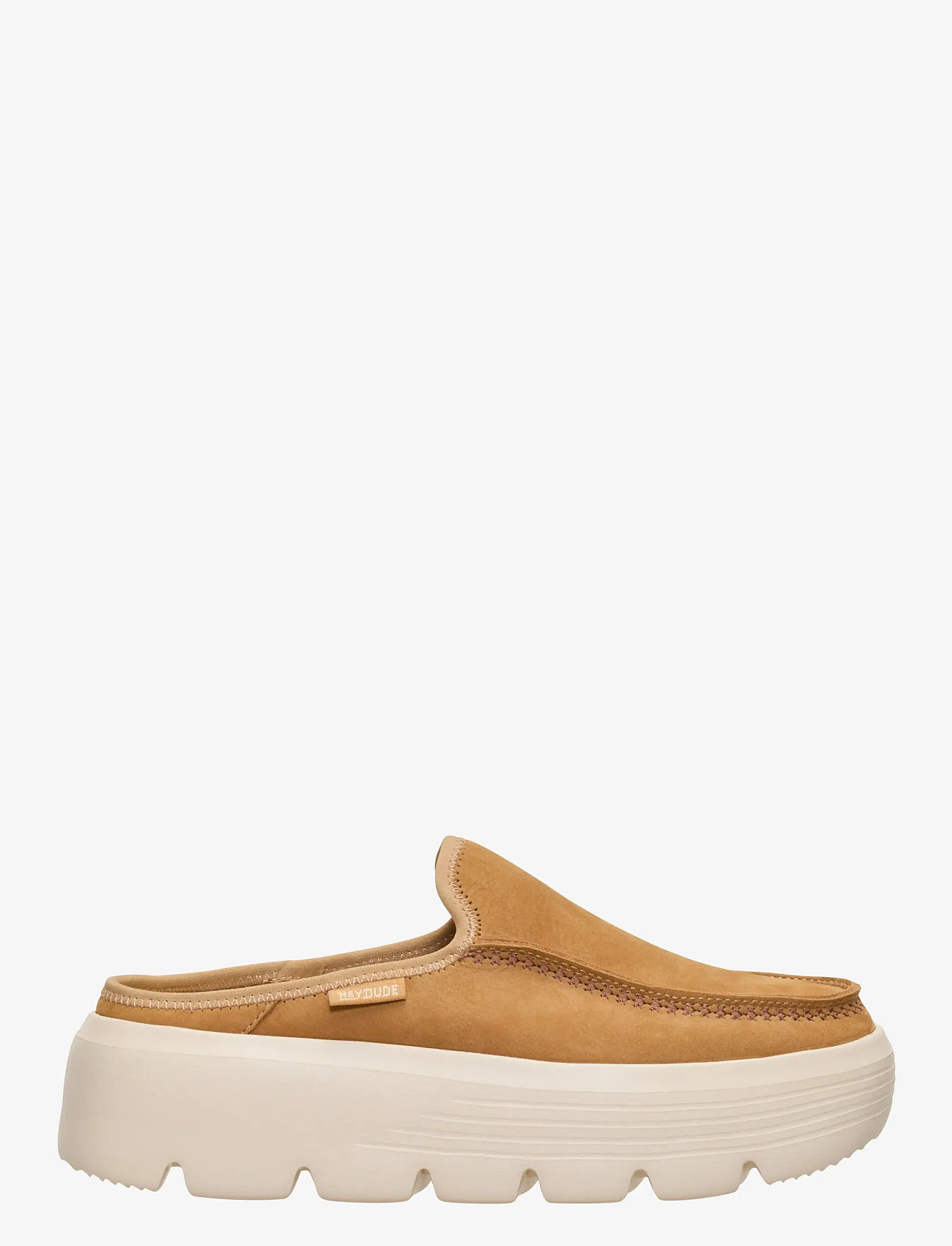 Hey Dude - AUSTIN EDGE LEATHER - pantoletten mit absätzen - tan - 2