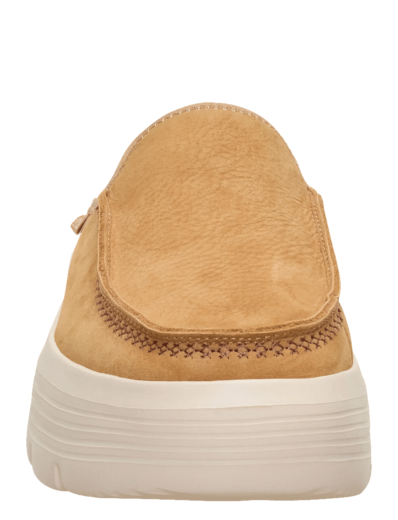 Hey Dude - AUSTIN EDGE LEATHER - pantoletten mit absätzen - tan - 4