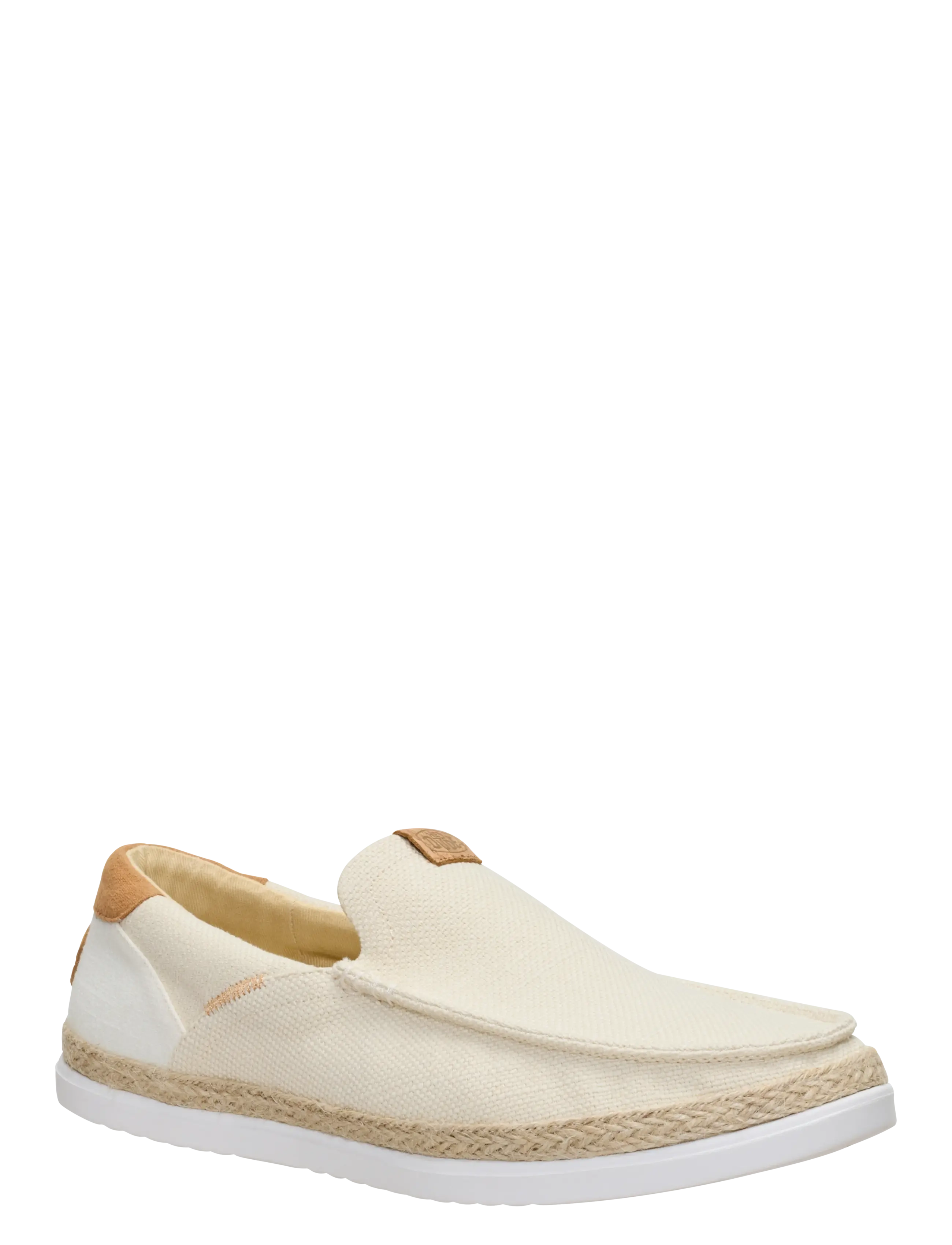 Hey Dude HARBOR LO LOAFER ESPADRILLE - Linen clothing - EGRET/MULTI / cream