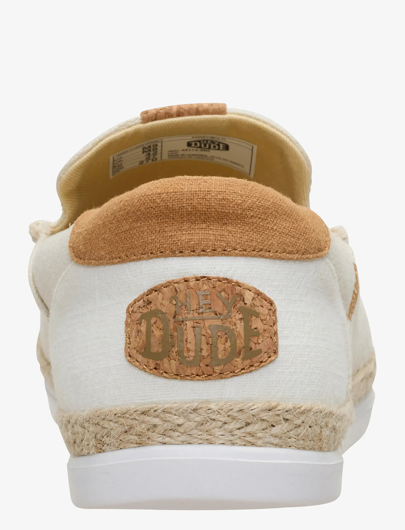 Hey Dude - HARBOR LO LOAFER ESPADRILLE - slip-on tossud - egret/multi - 5