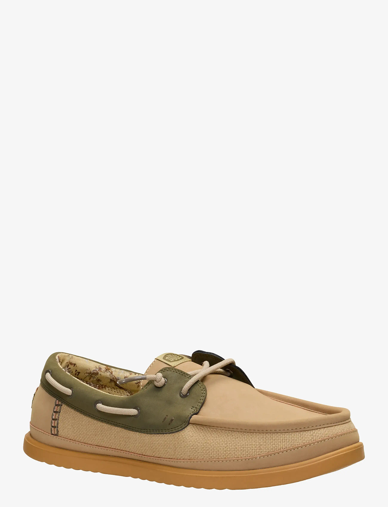 Hey Dude - HARBOR LO CRAFT - boat shoes - olive grey/multi - 1