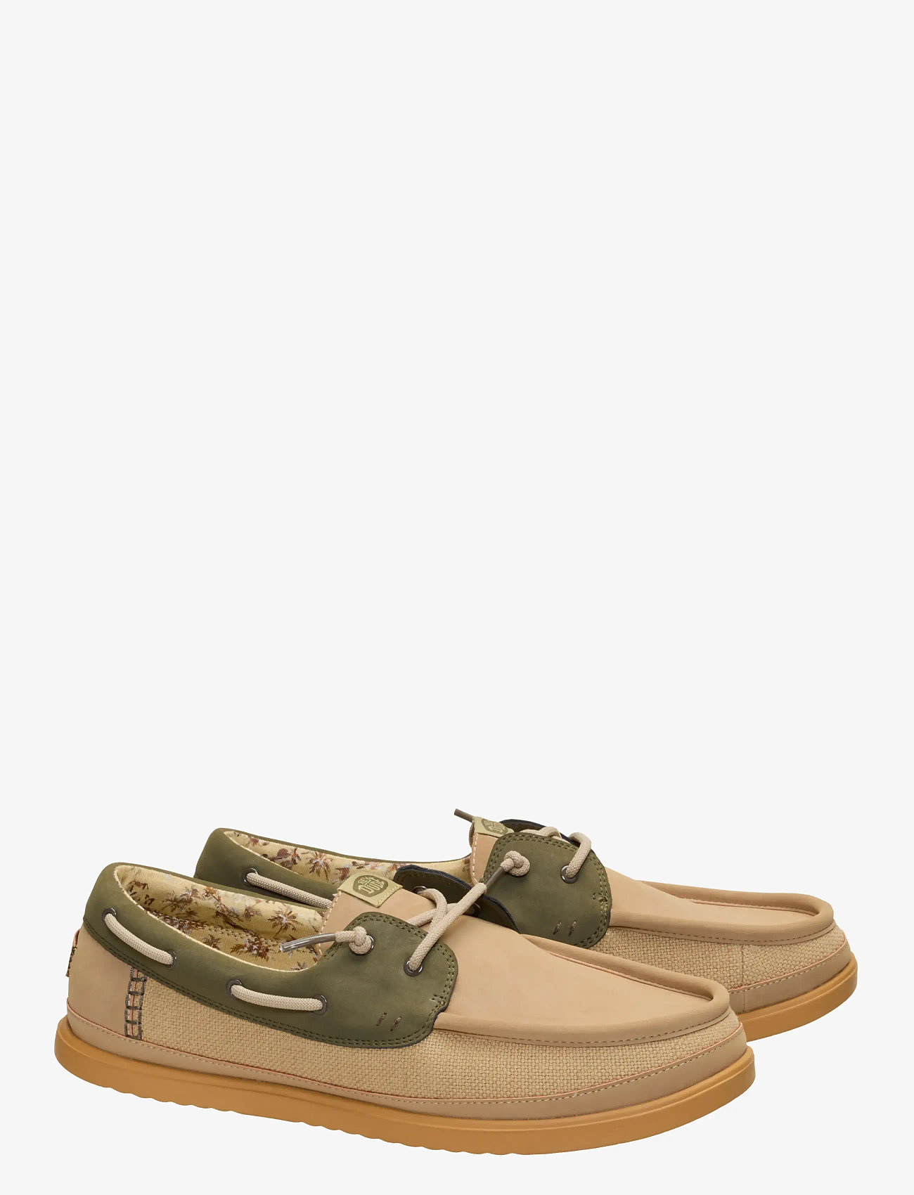 Hey Dude - HARBOR LO CRAFT - boat shoes - olive grey/multi - 2