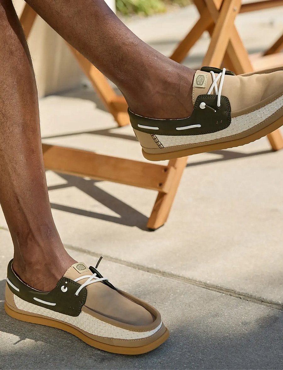 Hey Dude - HARBOR LO CRAFT - mokassins - olive grey/multi - 0