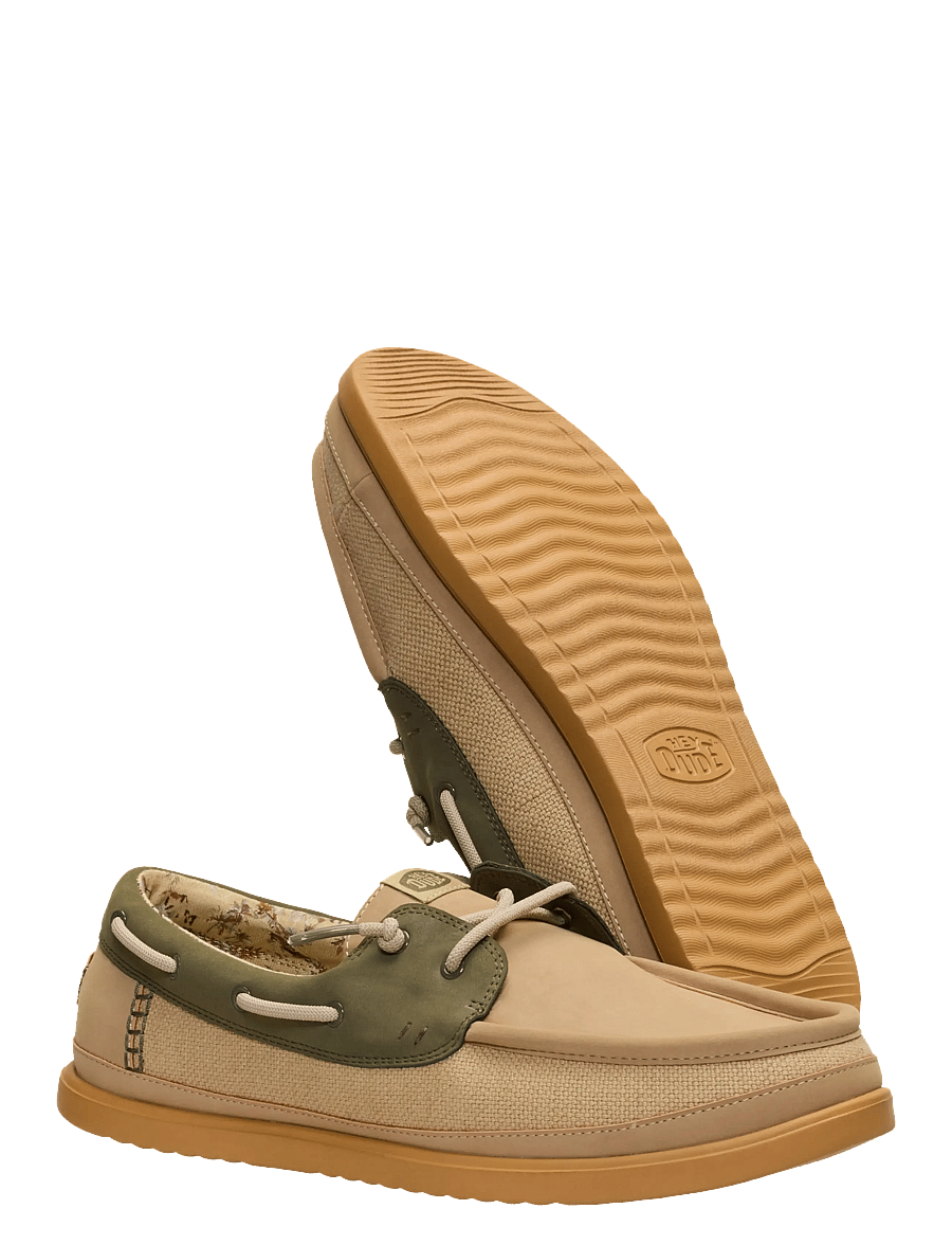 Hey Dude - HARBOR LO CRAFT - mokassins - olive grey/multi - 4