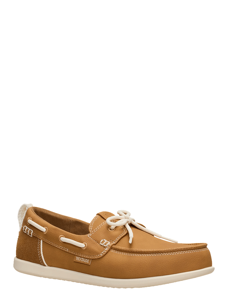 Hey Dude - HARBOR BREEZE LO - boat shoes - bone brown - 0