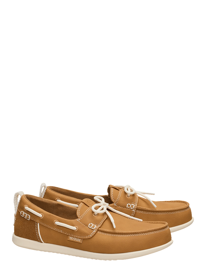Hey Dude - HARBOR BREEZE LO - boat shoes - bone brown - 1
