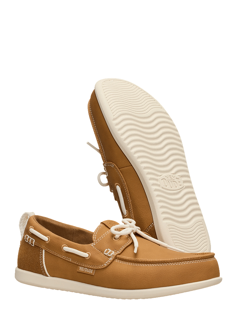 Hey Dude - HARBOR BREEZE LO - boat shoes - bone brown - 3