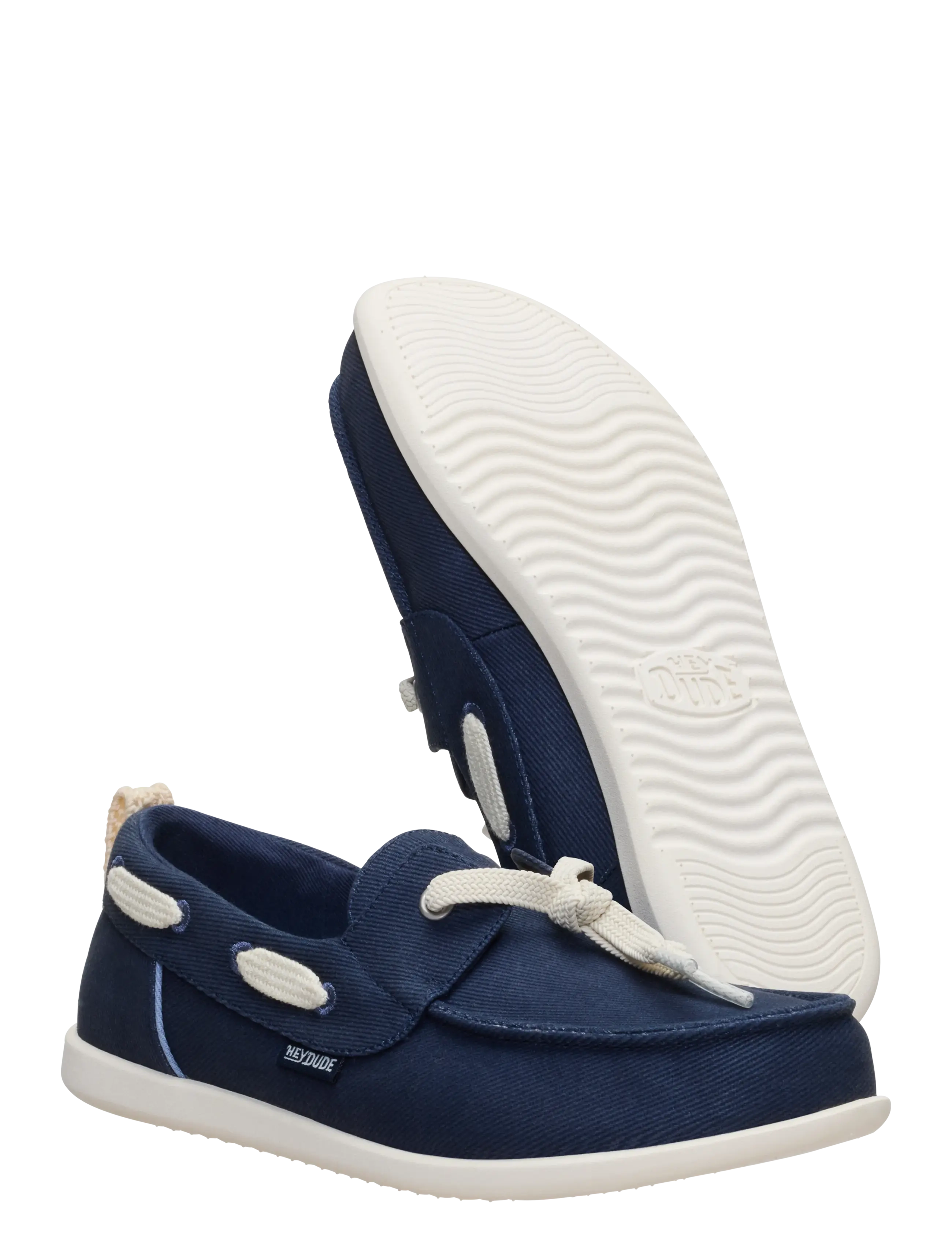 Hey Dude - HARBOR BREEZE LO - bootsschuhe - twill navy - 3