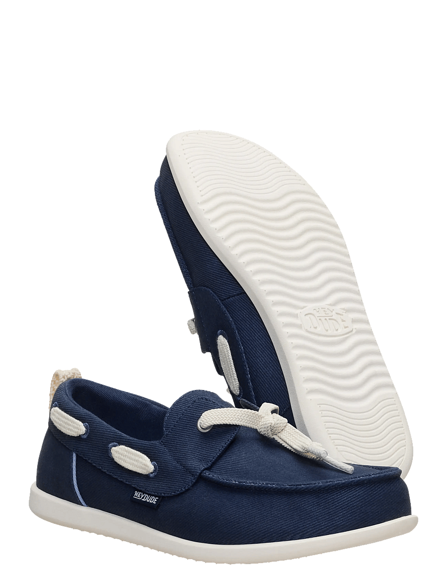 Hey Dude - HARBOR BREEZE LO - bootsschuhe - twill navy - 3