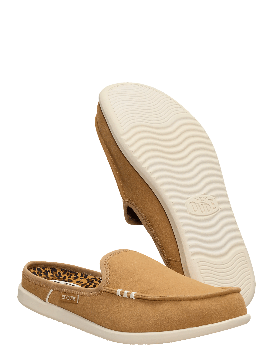 Hey Dude - HARBOR BREEZE LO - flache pantoletten - slip tan - 3