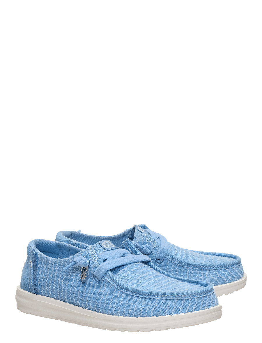 Hey Dude - WENDY FRAYED CANVAS - bootschoenen - faded denim - 1