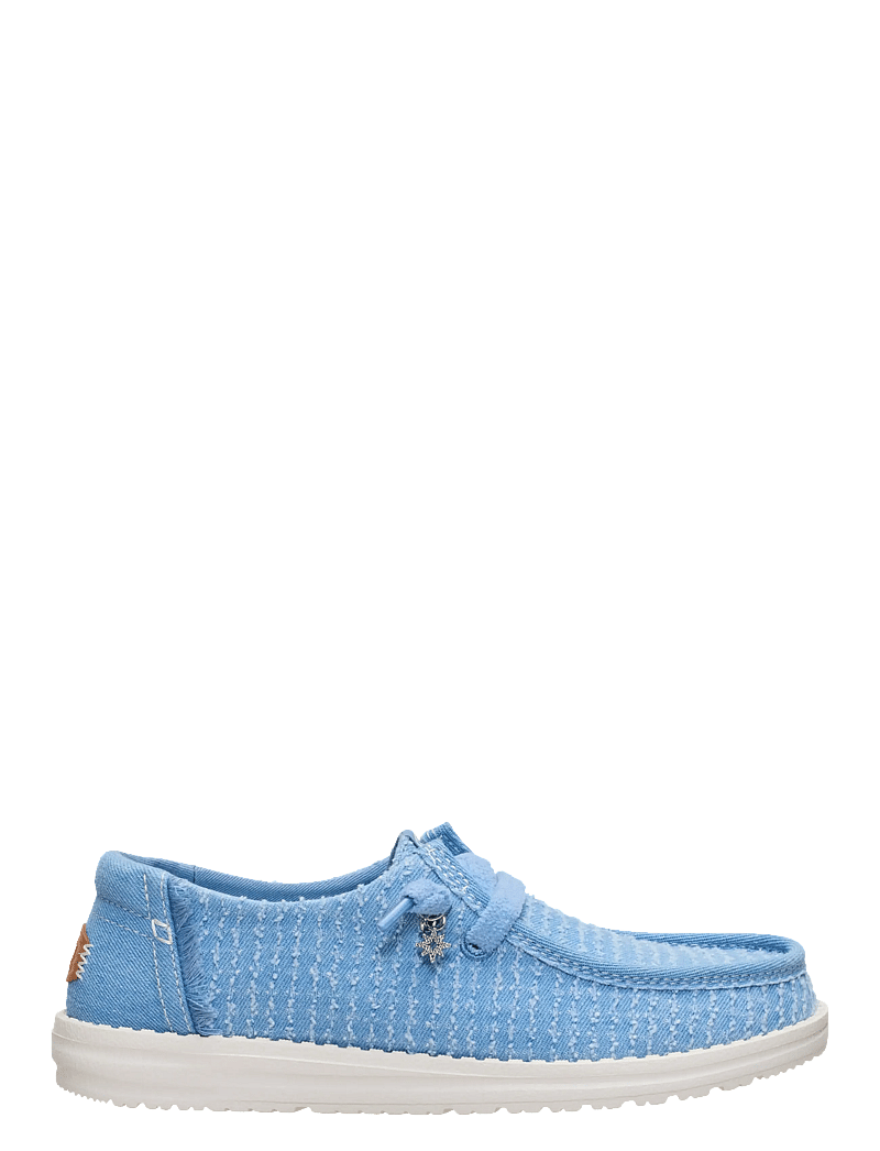 Hey Dude - WENDY FRAYED CANVAS - bootsschuhe - faded denim - 2