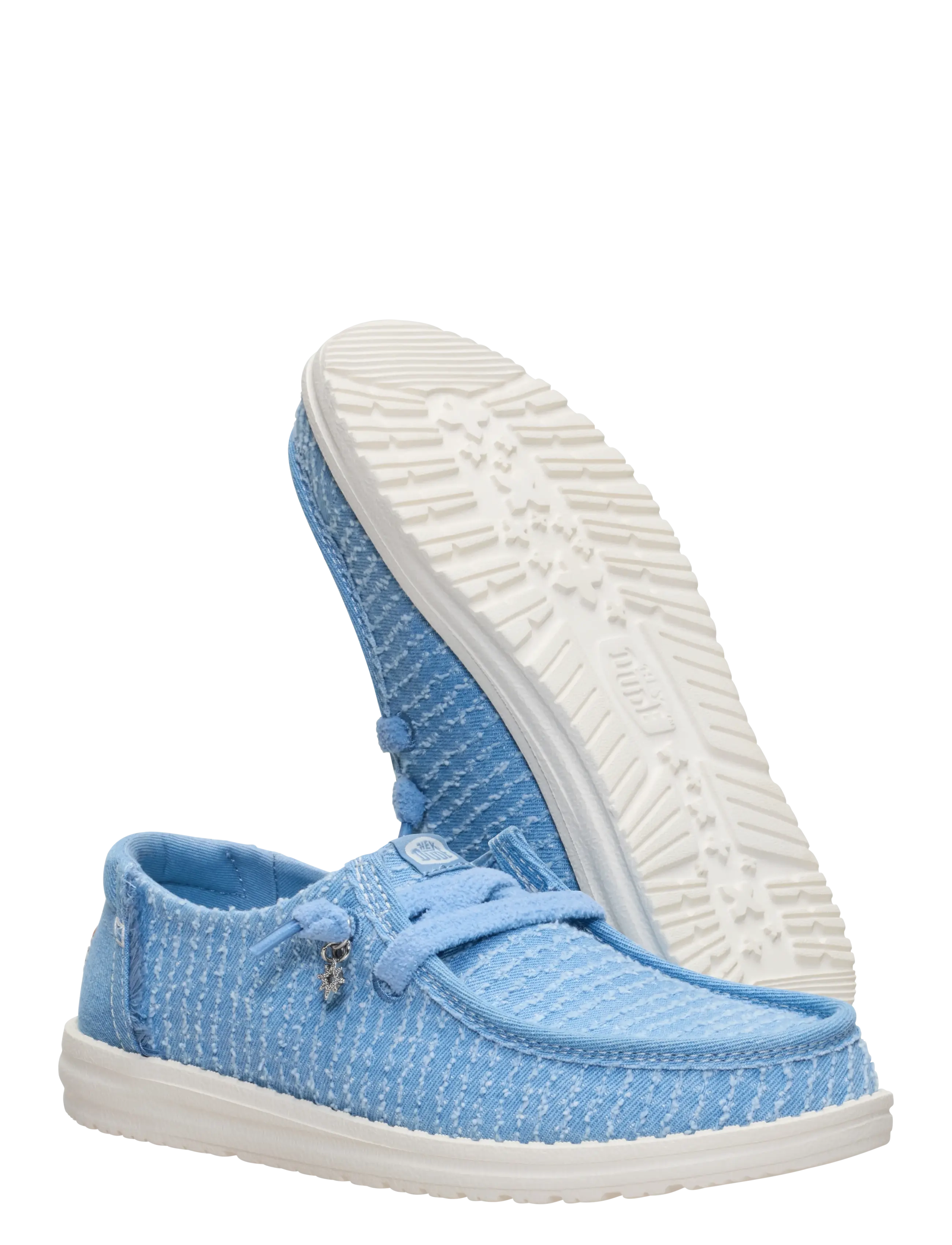 Hey Dude - WENDY FRAYED CANVAS - bootschoenen - faded denim - 3