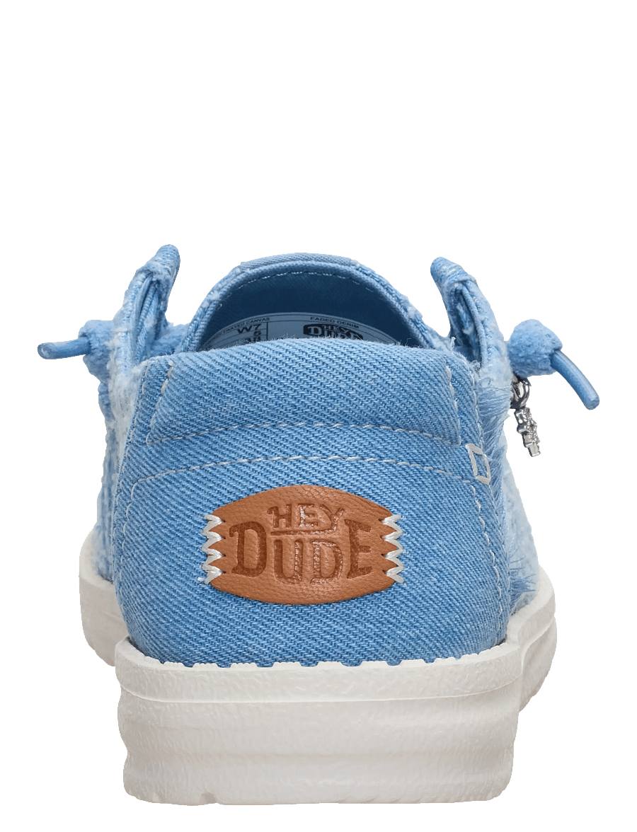 Hey Dude - WENDY FRAYED CANVAS - bootschoenen - faded denim - 5