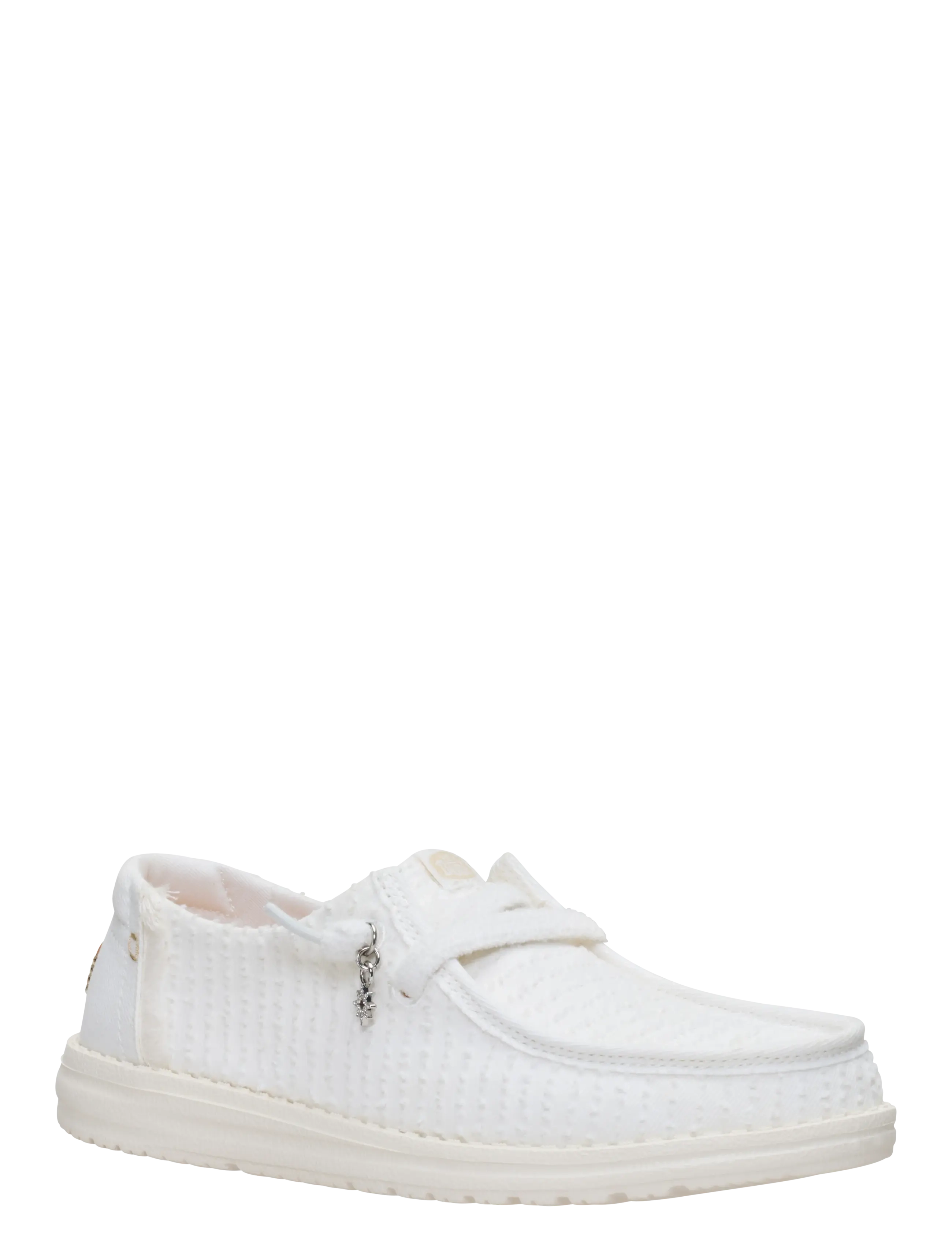 Hey Dude WENDY FRAYED CANVAS - Sko - SNOW WHITE / white