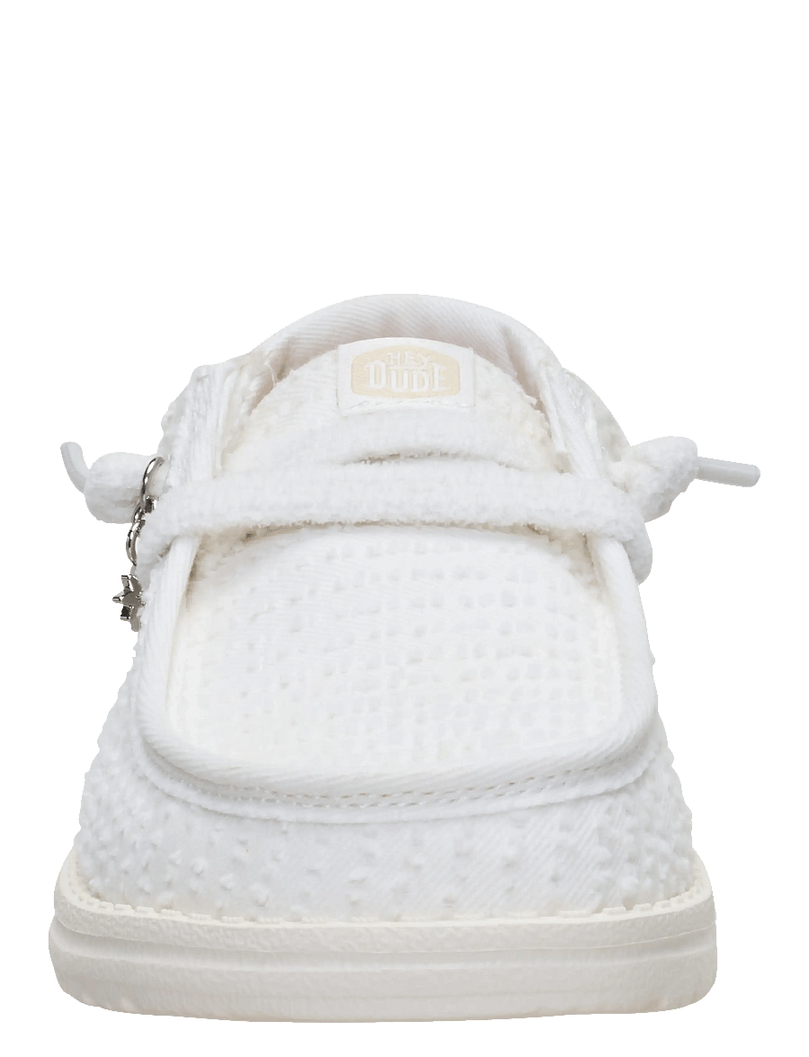 Hey Dude - WENDY FRAYED CANVAS - purjekingad - snow white - 4