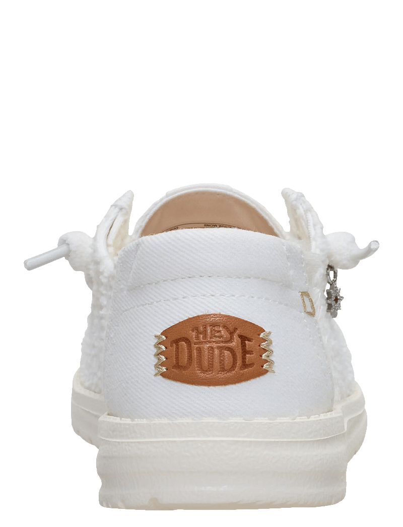 Hey Dude - WENDY FRAYED CANVAS - sejlersko - snow white - 5