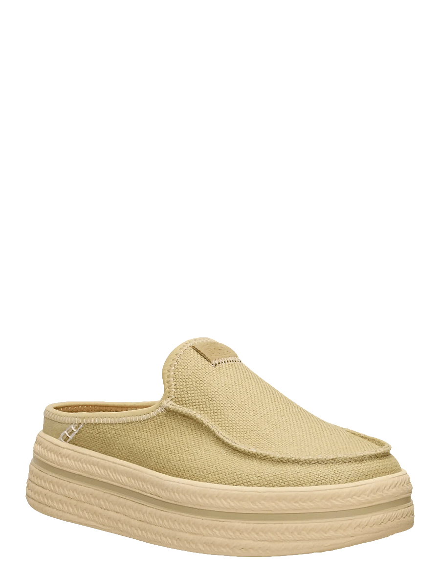 Hey Dude - AUSTIN LIFT ESPADRILLE - mules med klack - olive grey - 0