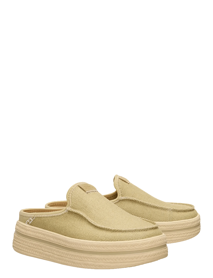 Hey Dude - AUSTIN LIFT ESPADRILLE - mules med klack - olive grey - 1