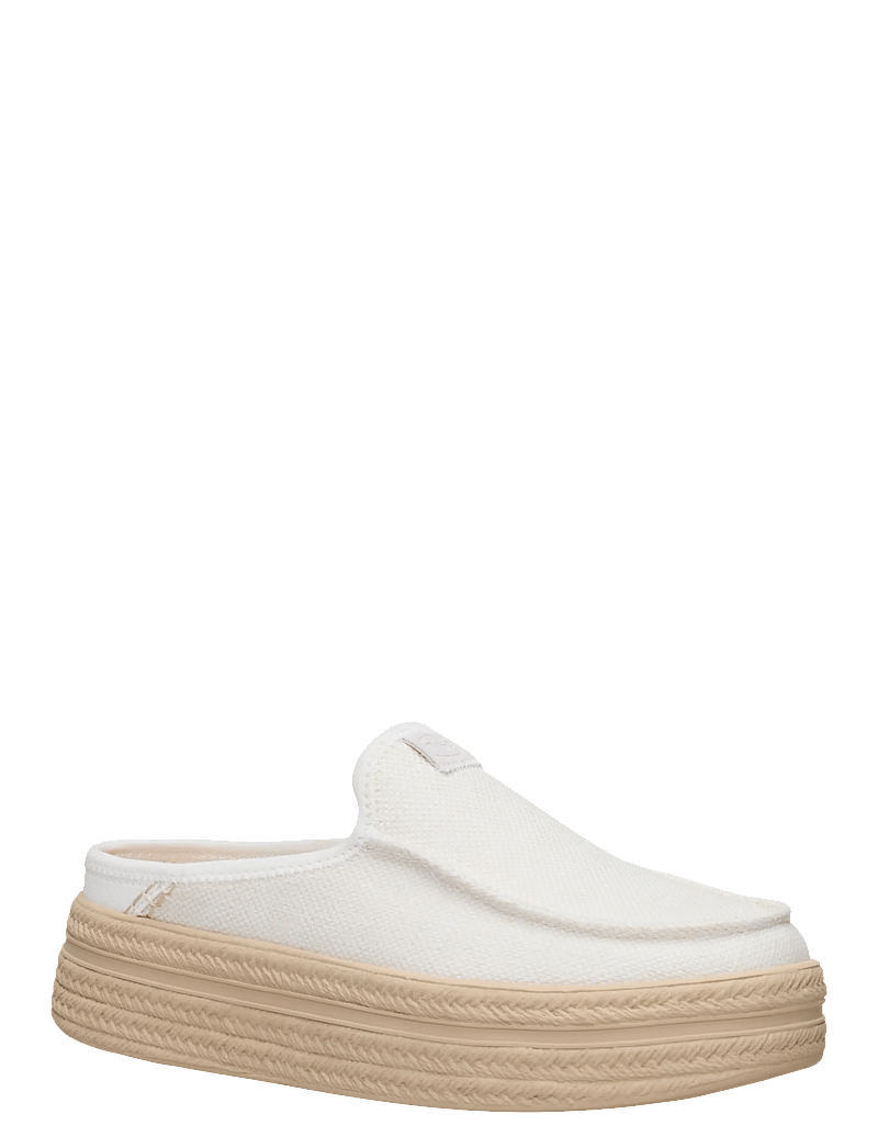 Hey Dude - AUSTIN LIFT ESPADRILLE - mules med hæle - woven egret - 0