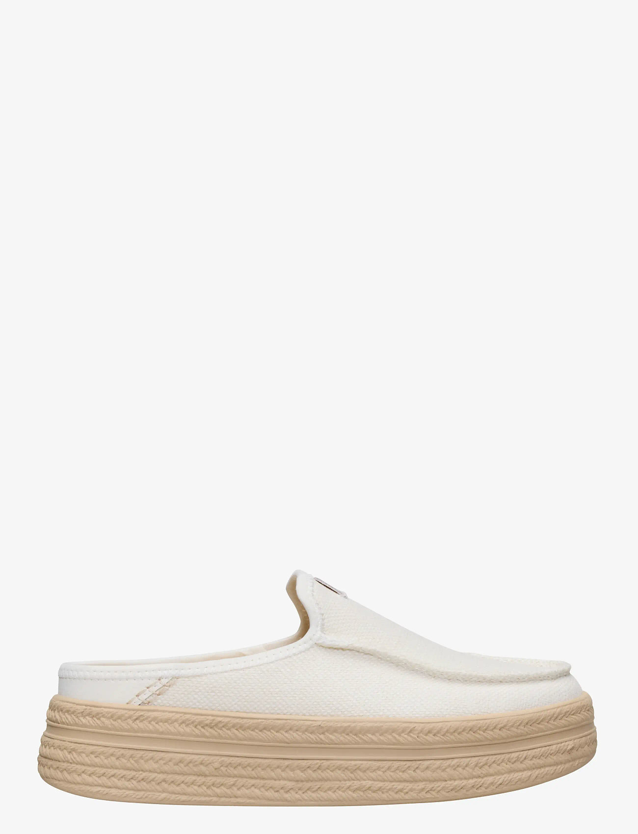 Hey Dude - AUSTIN LIFT ESPADRILLE - mules med hæle - woven egret - 2