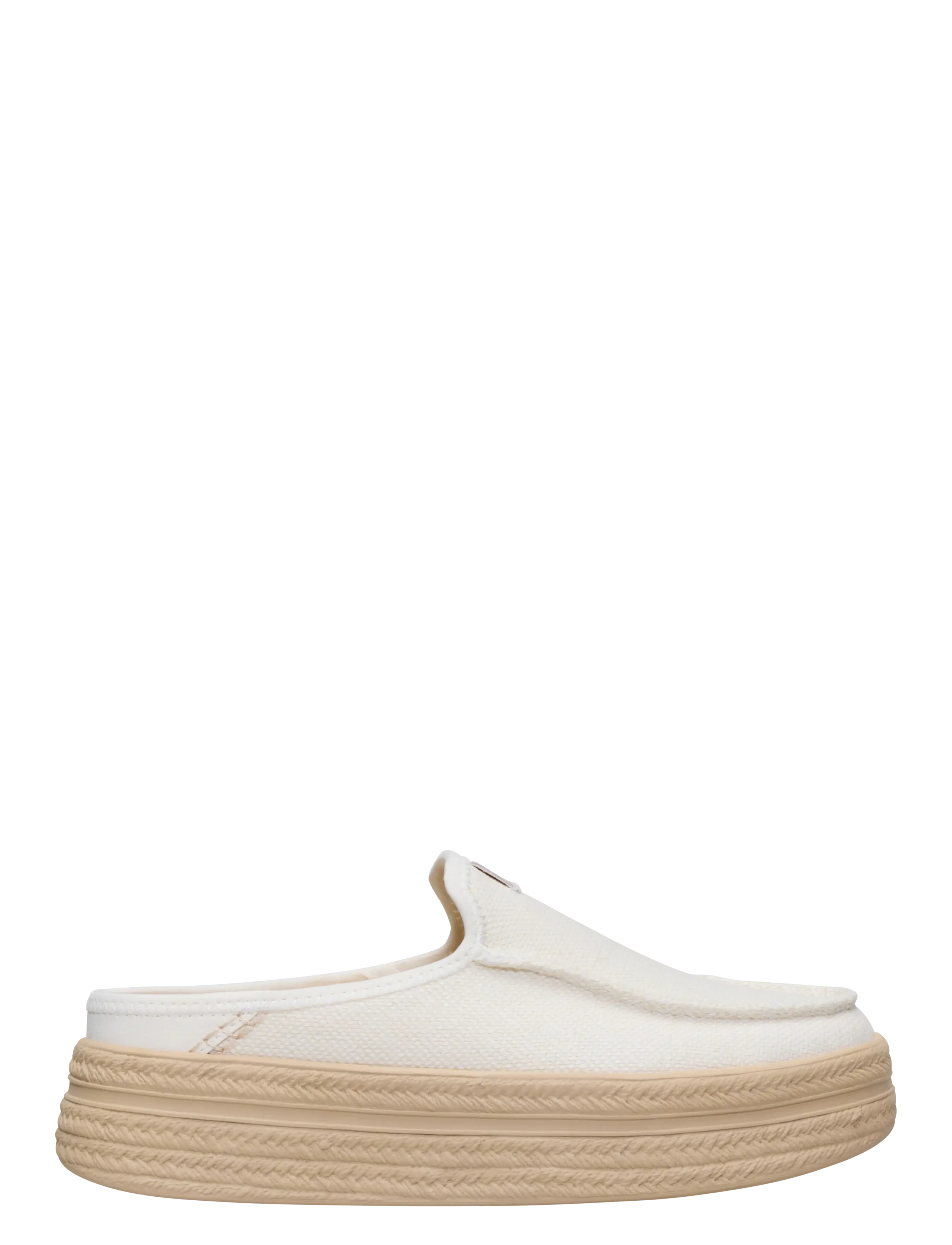 Hey Dude - AUSTIN LIFT ESPADRILLE - heeled mules - woven egret - 2