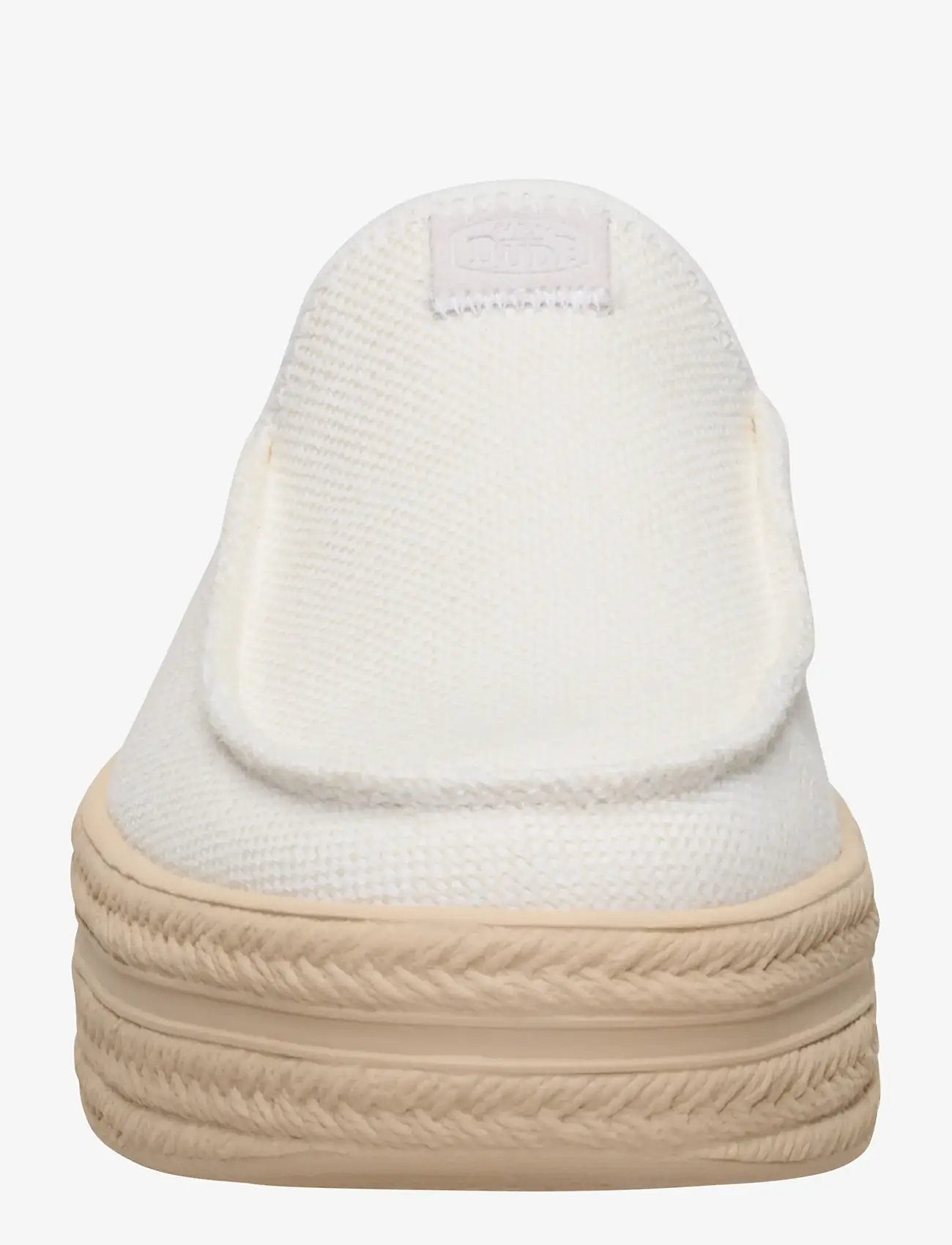 Hey Dude - AUSTIN LIFT ESPADRILLE - mules med hæle - woven egret - 4