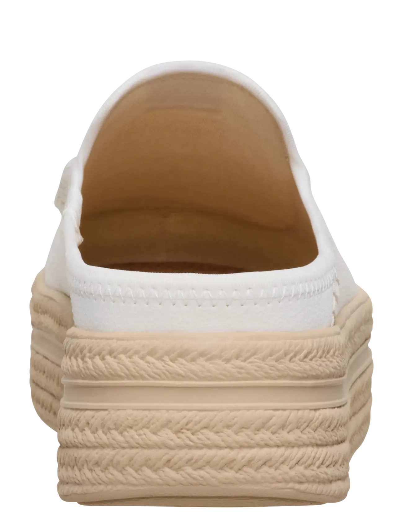 Hey Dude - AUSTIN LIFT ESPADRILLE - heeled mules - woven egret - 5