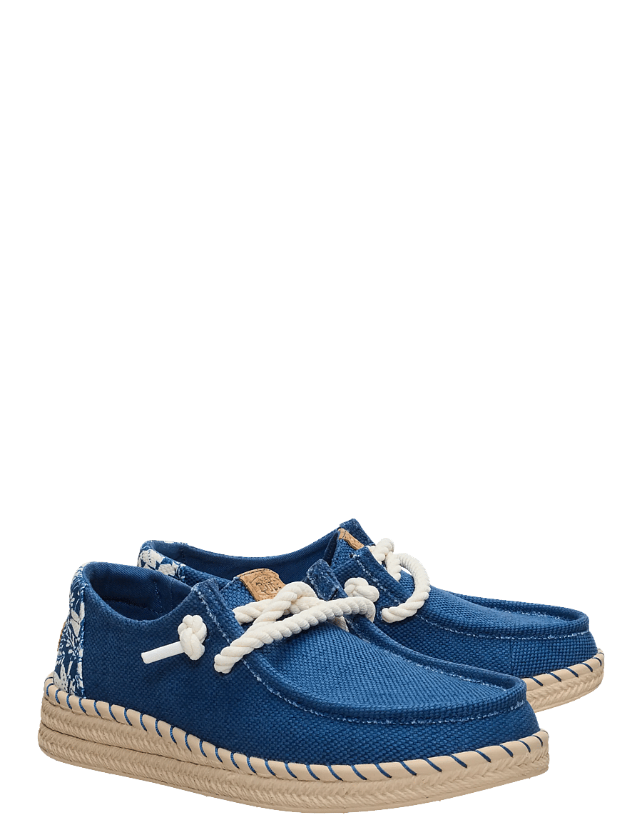 Hey Dude - WENDY ESPADRILLE - seglarskor - blue/multi - 1